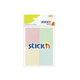 Notes Autoadeziv, 4 culori, 38 x 51 mm, 4 x 50 file/set, Stick"n